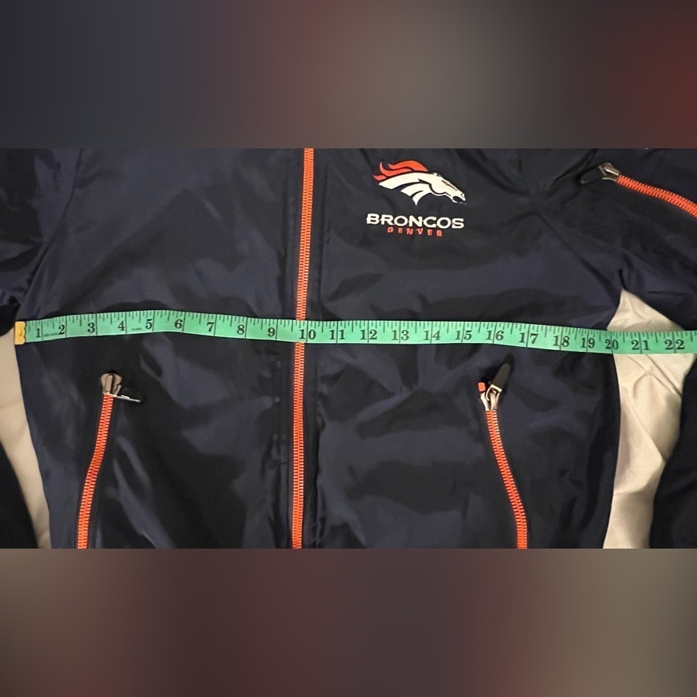 Denver Broncos 1960 NFL Embroidered Team Apparel Football Jacket - Picture 10 of 13